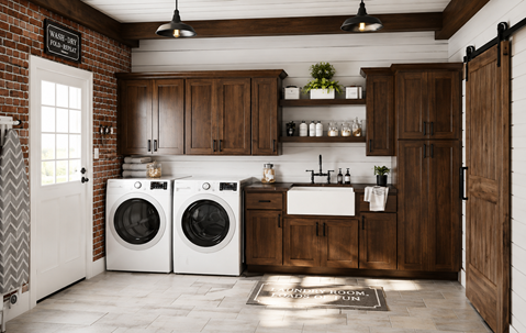 Laundry cabinetry